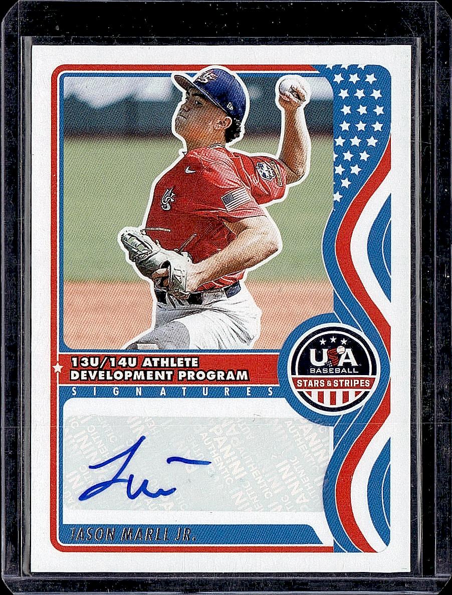 2025 Panini Stars & Stripes  Jason Marll Jr.  Signatures