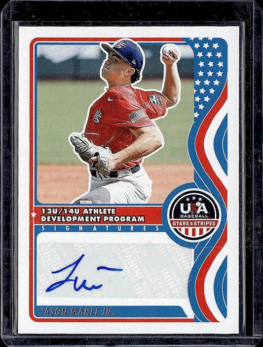 2025 Panini Stars & Stripes  Jason Marll Jr.  Signatures
