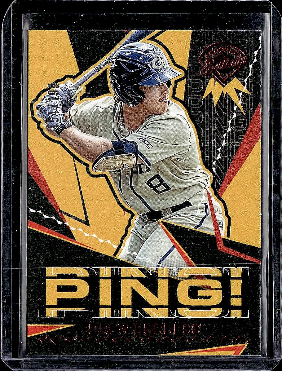 2025 Panini Prospect Edition #4 Drew Burress Ping!