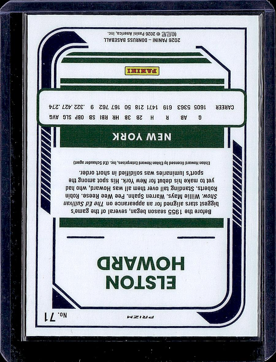 2026 Donruss #71 Elston Howard Optic Circles