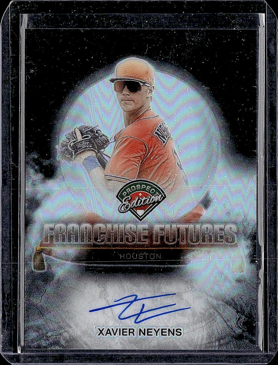 2025 Panini Prospect Edition #FFS-XN Xavier Neyens Franchise Futures Signatures