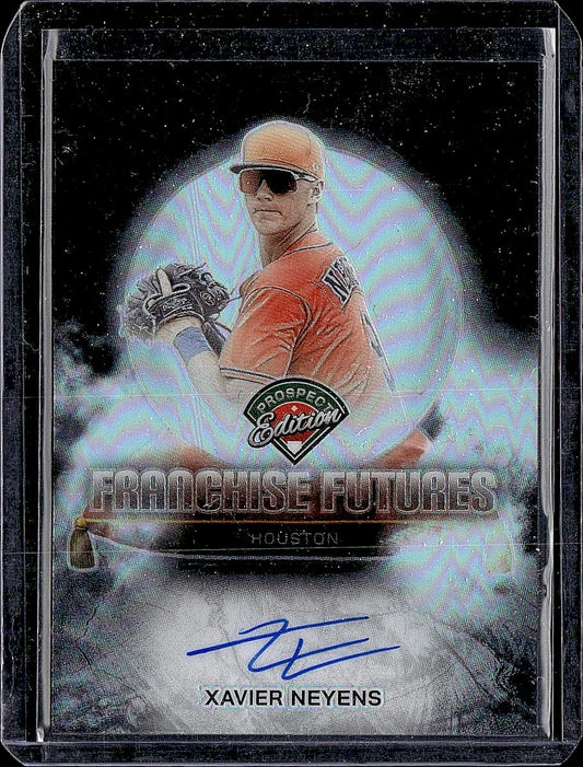 2025 Panini Prospect Edition #FFS-XN Xavier Neyens Franchise Futures Signatures