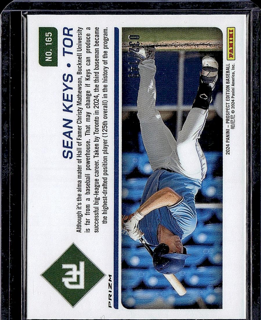 2024 Panini Prospect Edition #77 Jonatan Clase Blue Holo #/149
