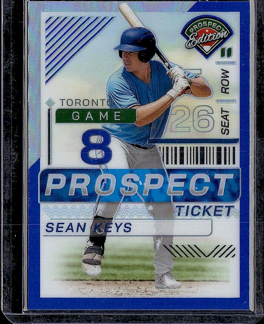 2024 Panini Prospect Edition #77 Jonatan Clase Blue Holo #/149