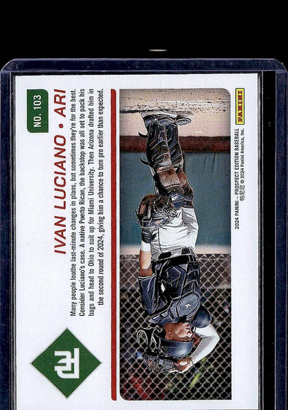 2024 Panini Prospect Edition #103 Ivan Luciano