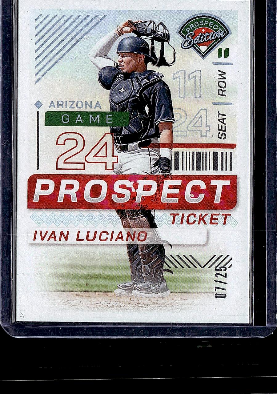 2024 Panini Prospect Edition #103 Ivan Luciano