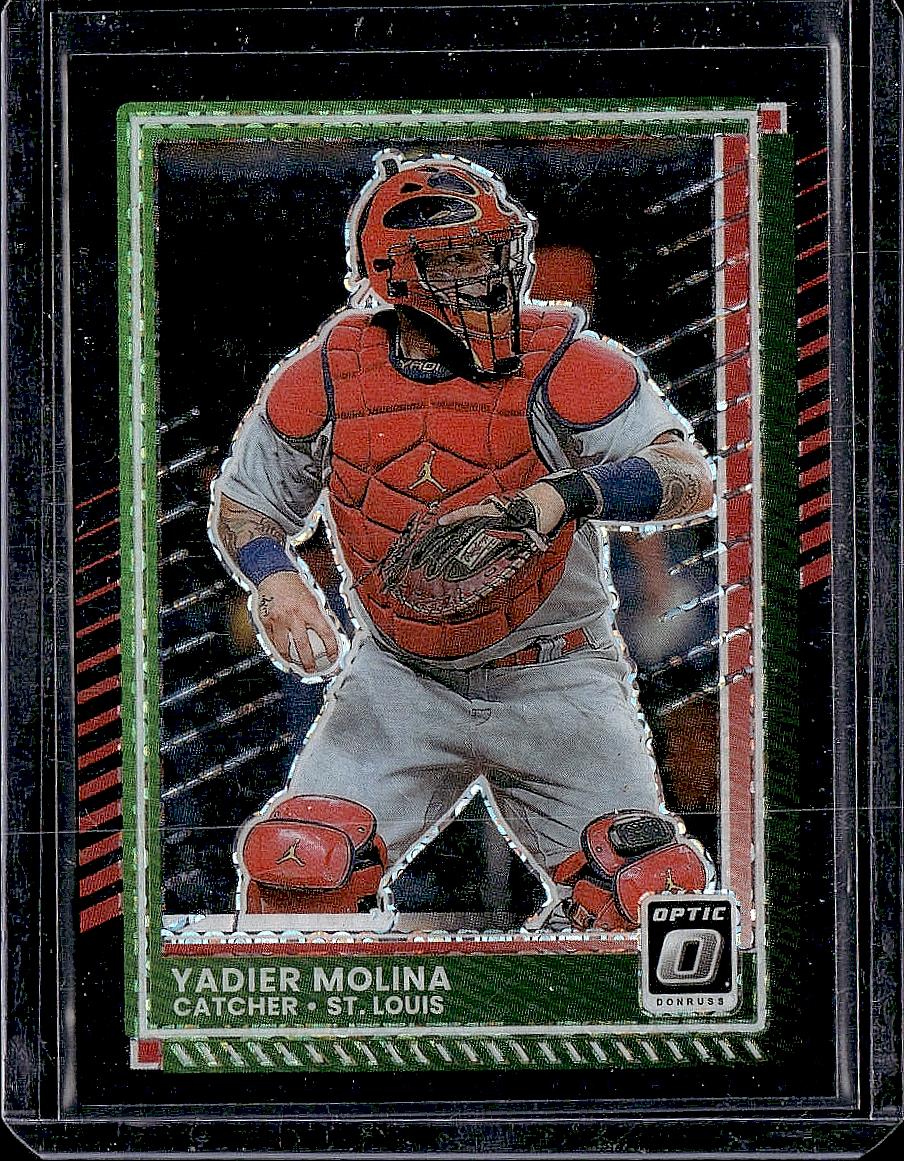 2025 Donruss #66 Yadier Molina Optic Circles