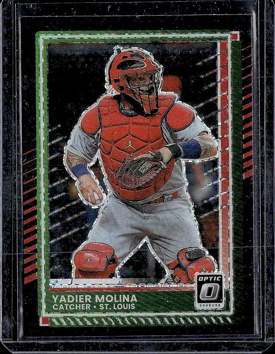 2025 Donruss #66 Yadier Molina Optic Circles