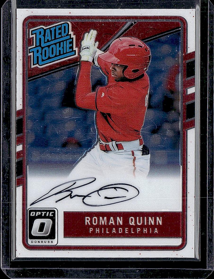 2017 Donruss Optic #166 Roman Quinn