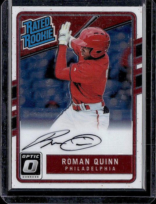 2017 Donruss Optic #166 Roman Quinn