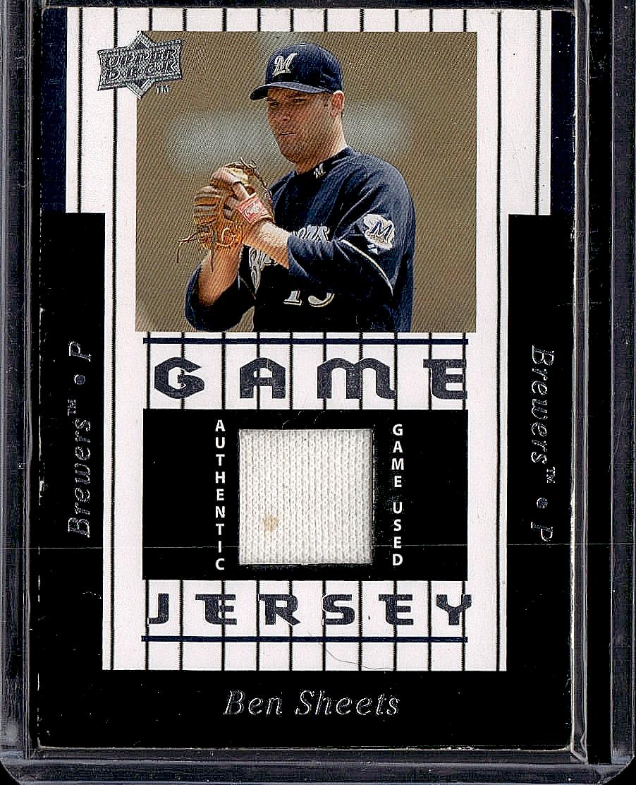2008 Upper Deck #97-BS Ben Sheets 1997 UD Game Jersey