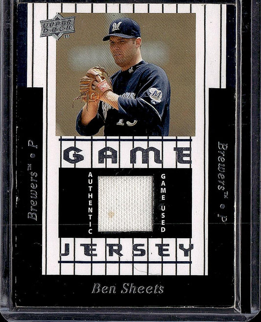 2008 Upper Deck #97-BS Ben Sheets 1997 UD Game Jersey