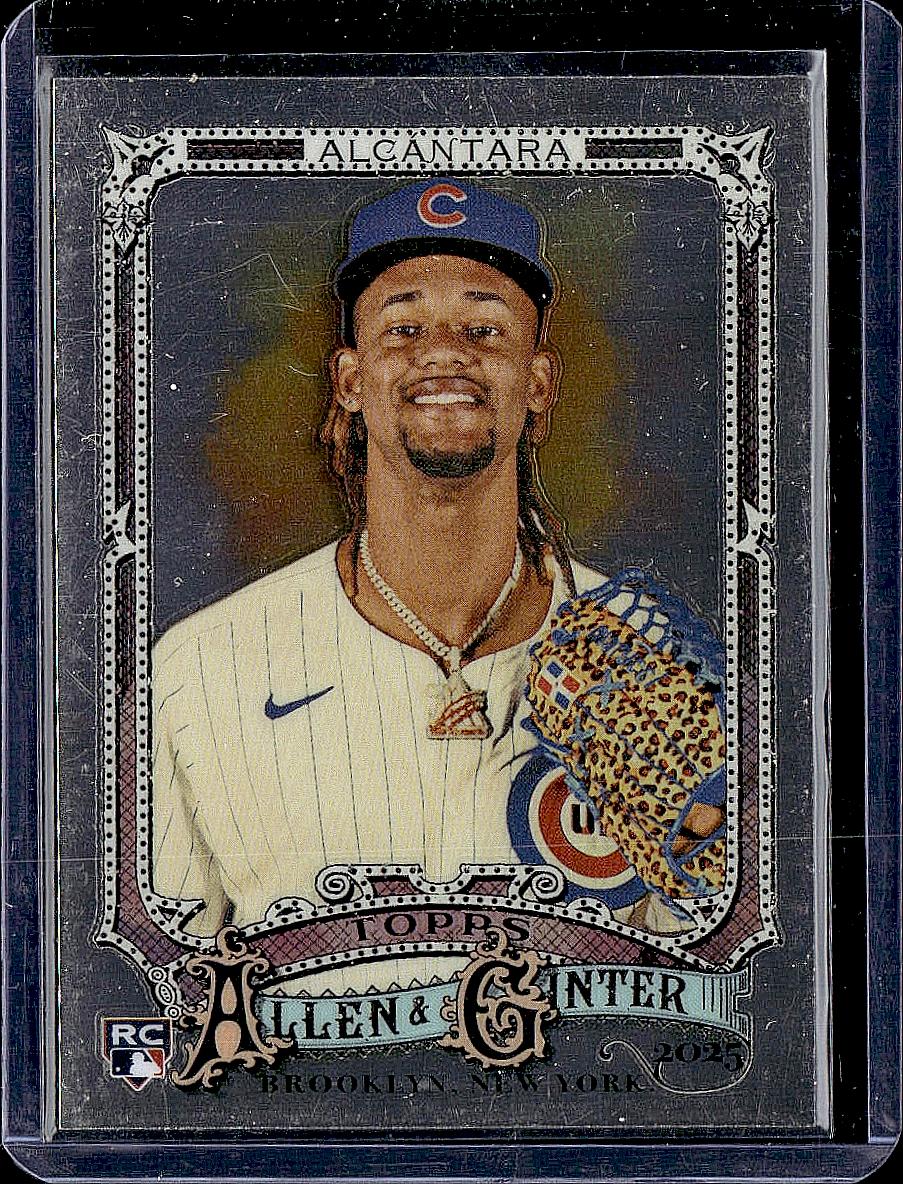2025 Topps Allen & Ginter #83 Kevin Alcántara Chrome