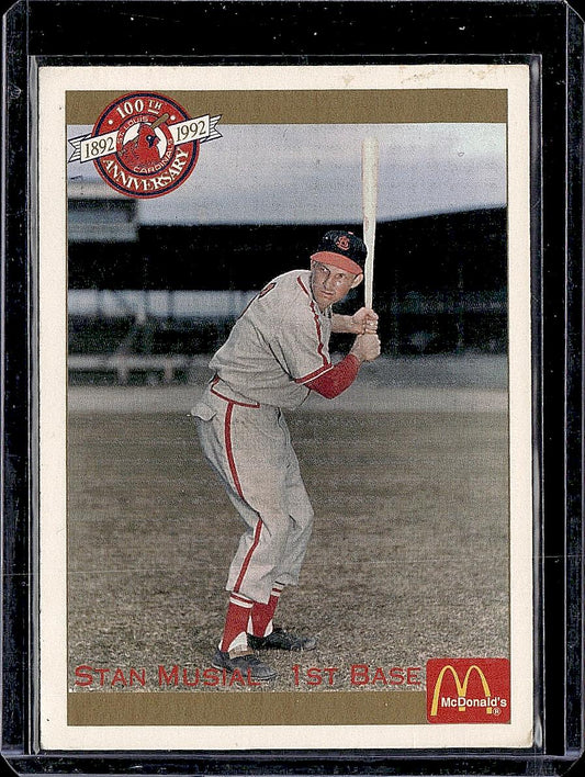 1992 Pacific McDonald's St. Louis Cardinals #22 Stan Musial