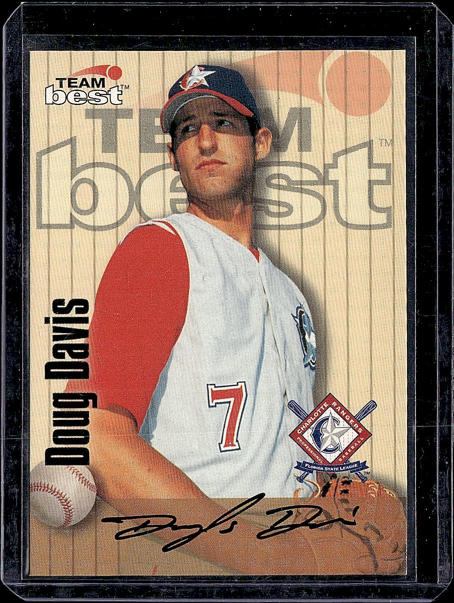 1998 Team Best #NNO Doug Davis Autographs Signature Series