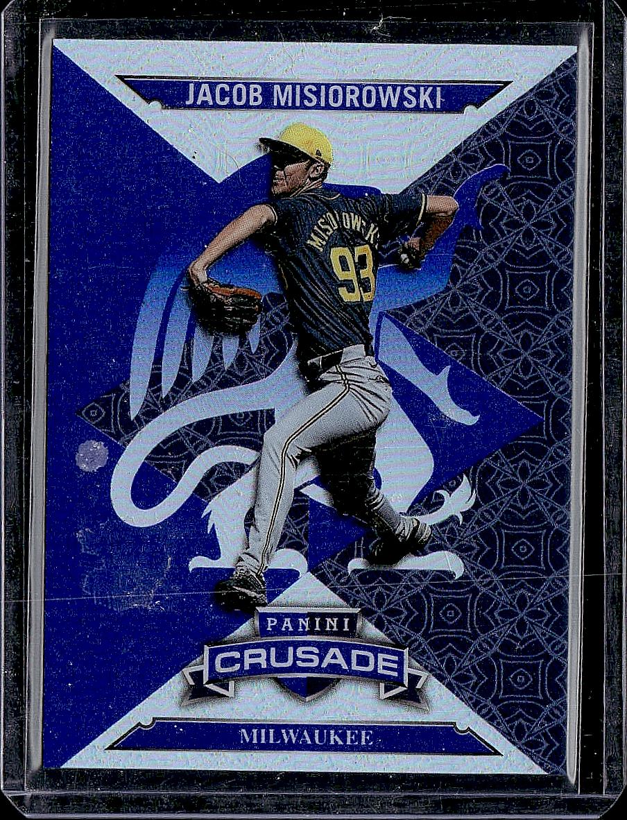 2025 Panini Crusade #98 Jacob Misiorowski Crusade