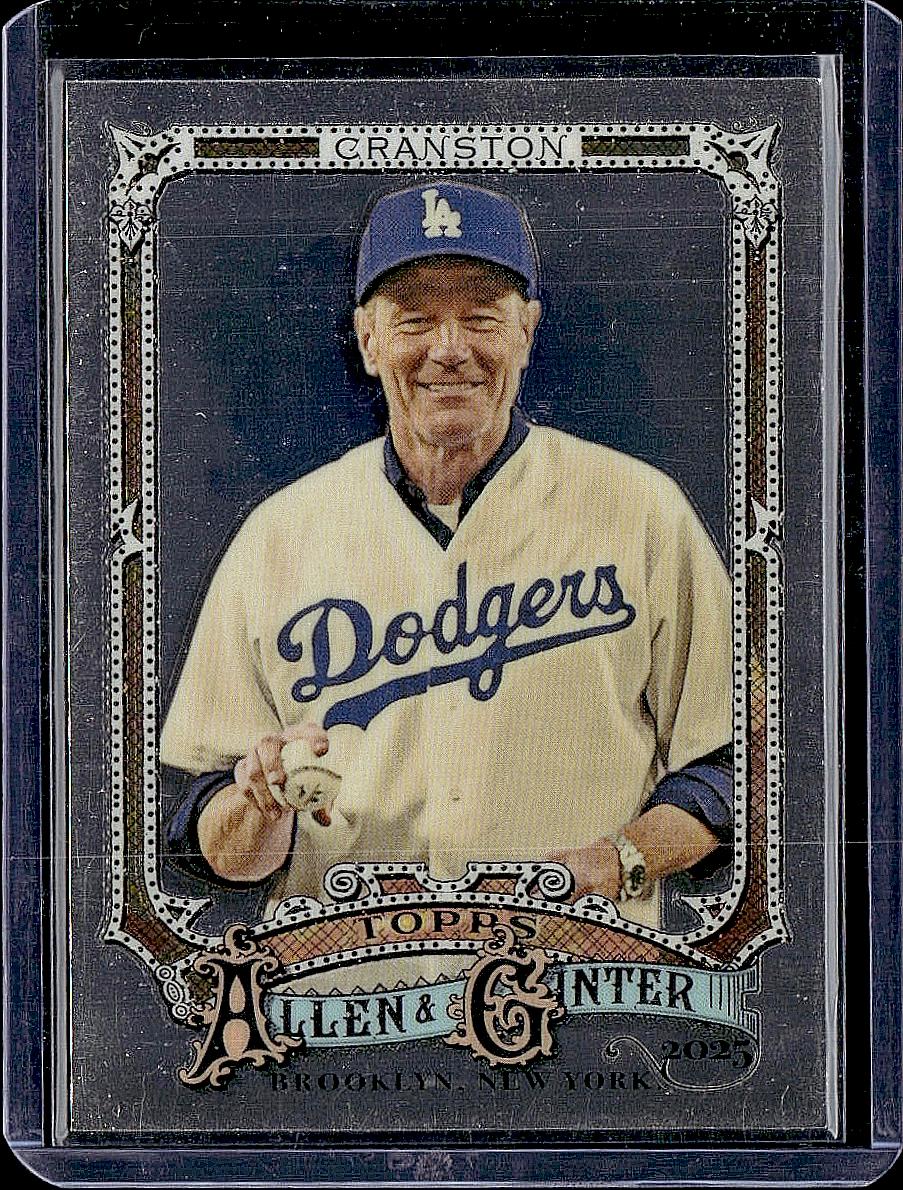 2025 Topps Allen & Ginter X #290 Bryan Cranston Chrome