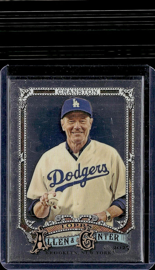 2025 Topps Allen & Ginter X #290 Bryan Cranston Chrome