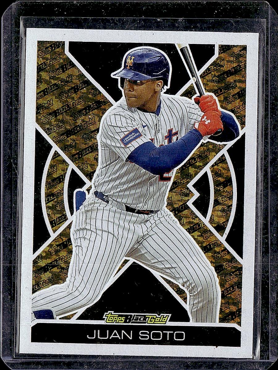 2025 Topps Update #BG-22 Juan Soto Topps Black Gold