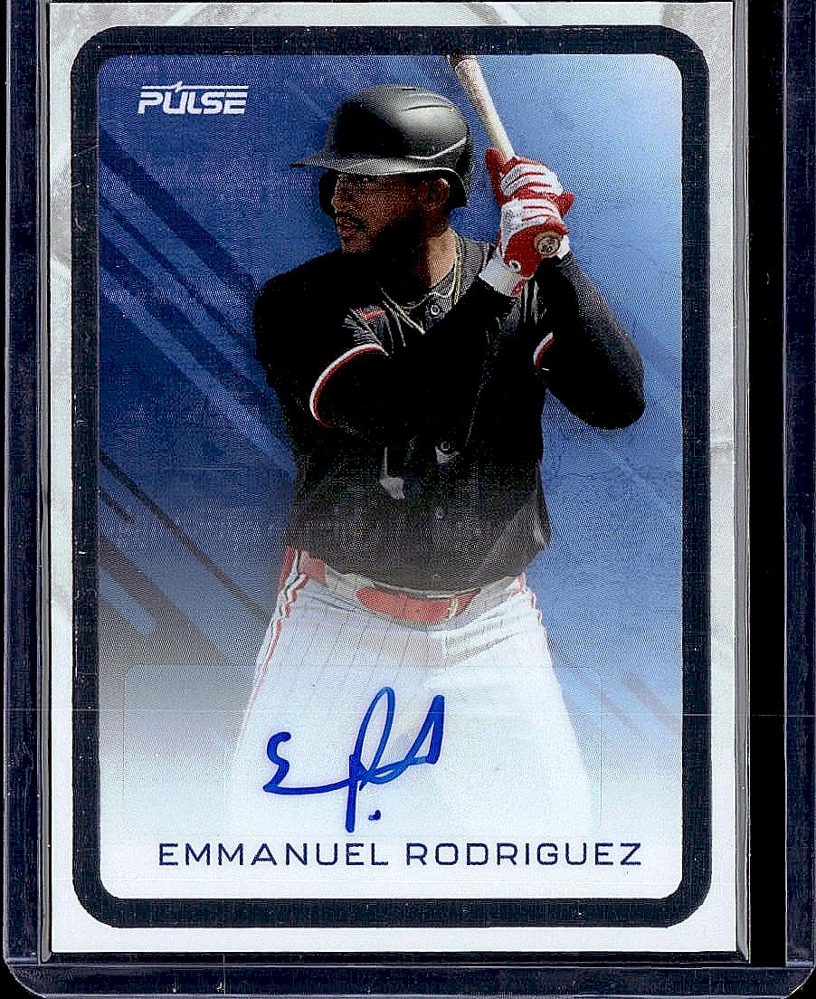 2025 Pulse Baseball #PB-ER Emmanuel Rodriguez Auto