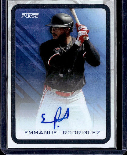 2025 Pulse Baseball #PB-ER Emmanuel Rodriguez Auto