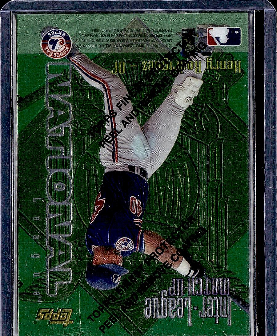 League Match ups #ILM-11 Joe Carter/Henry Rodriguez Foil