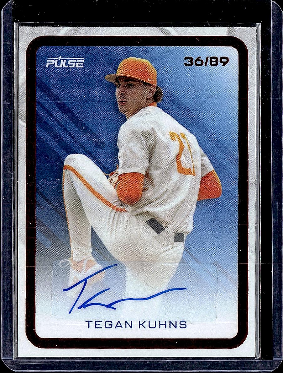 Pulse #PB-TK Tegan Kuhns Red #/89