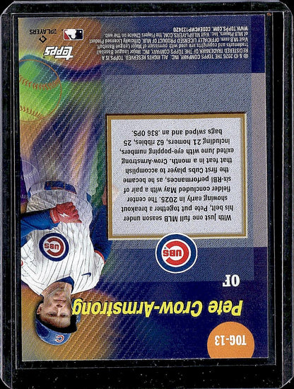 2026 Topps #TOG-13 Pete Crow-Armstrong Titans of the Game