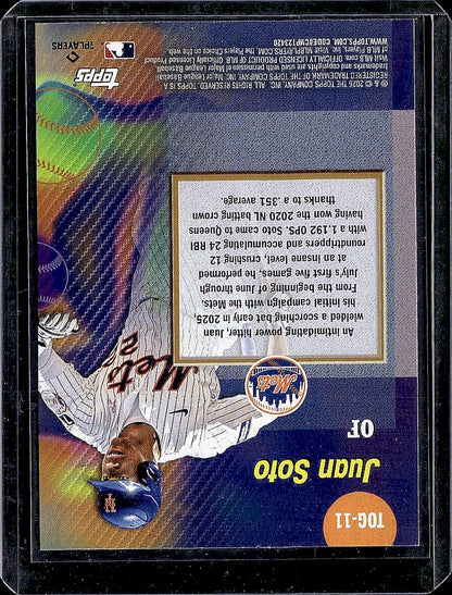 2026 Topps #TOG-11 Juan Soto Titans of the Game