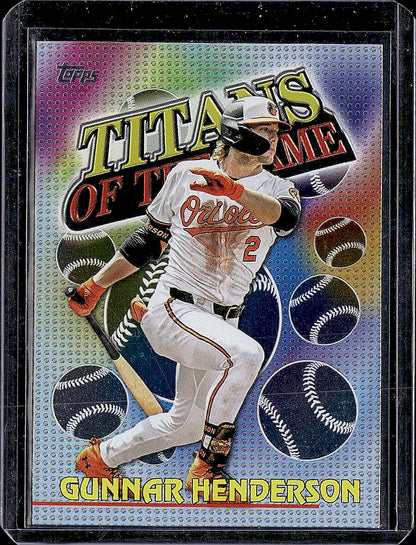 2026 Topps #TOG-4 Gunnar Henderson Titans of the Game