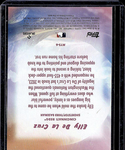 2024 Topps Update #MYS-6 Elly De La Cruz Mystical
