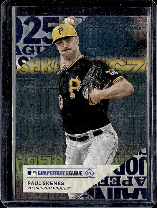2025 Topps #TG-23 Paul Skenes Training Grounds