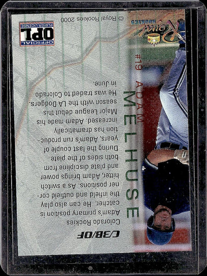 2000 Royal Rookies Futures #19 Adam Melhuse Autographs #/4950