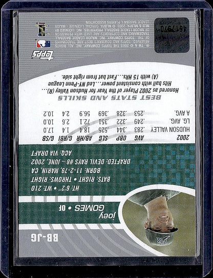 2003 Bowman's Best #BB-JG Joey Gomes