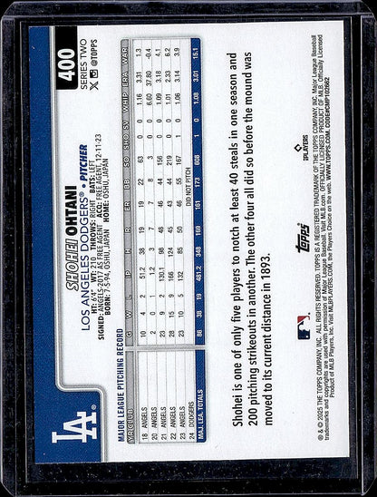 2025 Topps #400 Shohei Ohtani