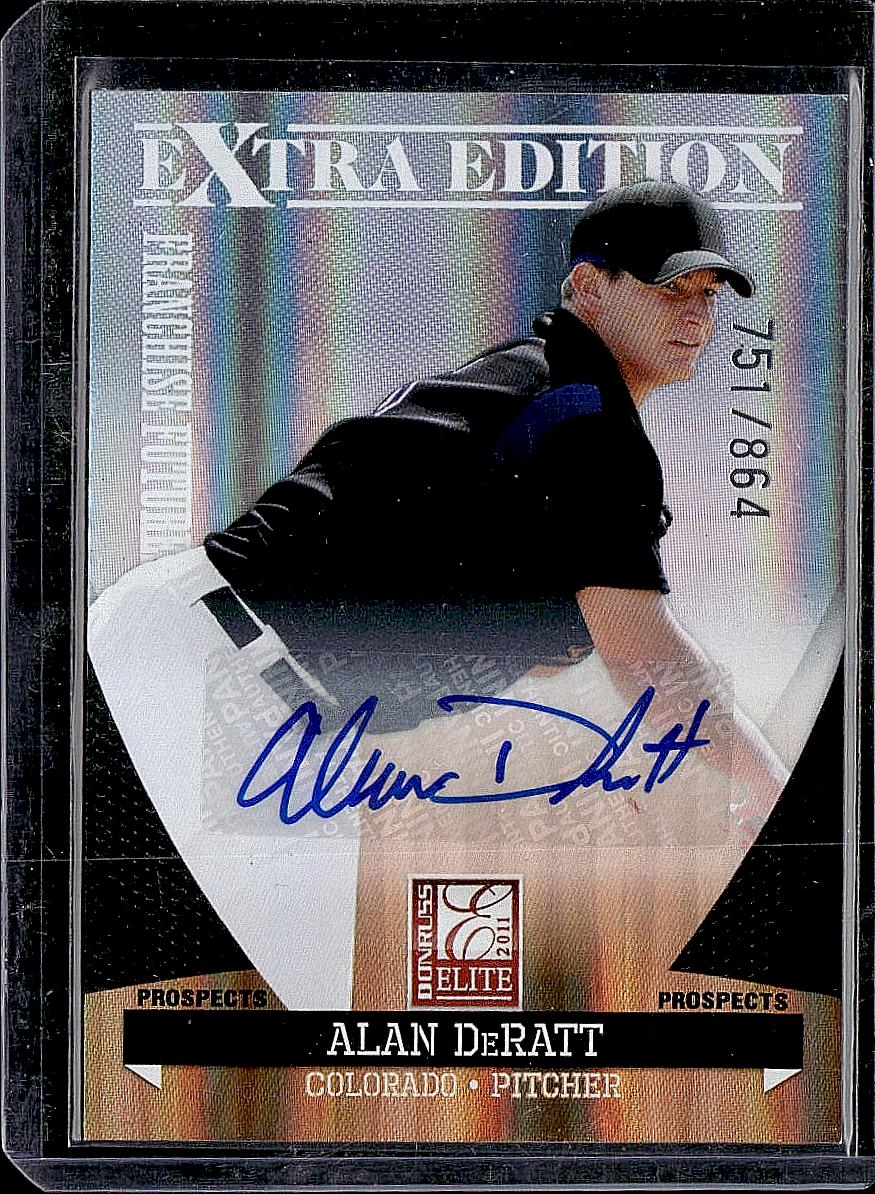 2011 Donruss Elite Extra Edition #156 Adam Jorgenson F.F. Signatures /864