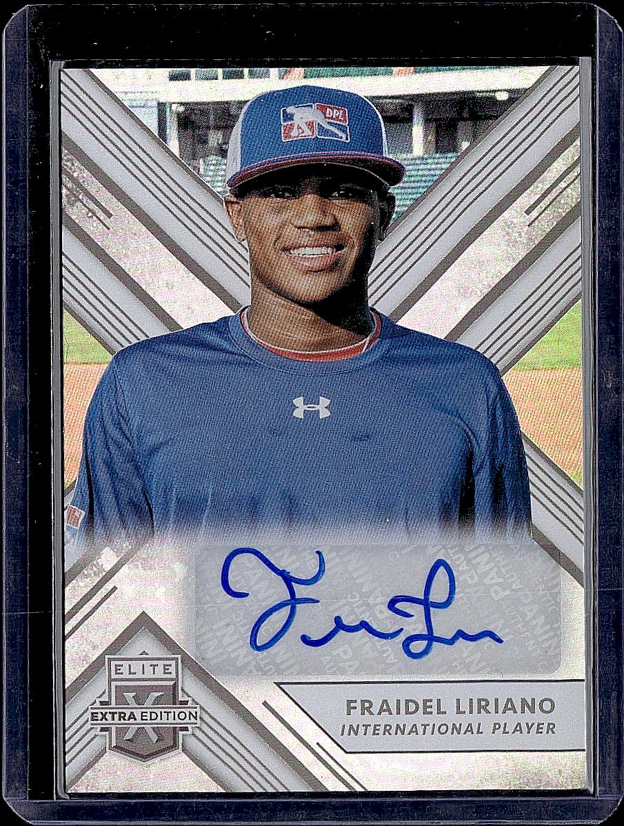 2018 Panini Elite Extra Edition #188 Fraidel Liriano Autographs