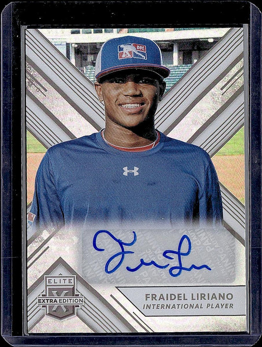 2018 Panini Elite Extra Edition #188 Fraidel Liriano Autographs