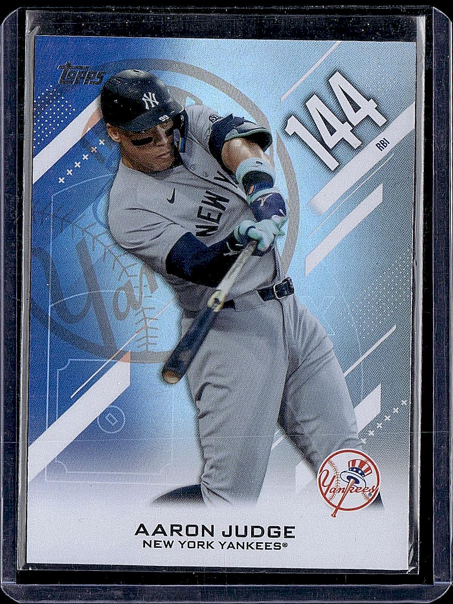 2026 Topps #CN-10 Aaron Judge Crooked Numbers
