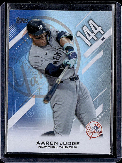 2026 Topps #CN-10 Aaron Judge Crooked Numbers