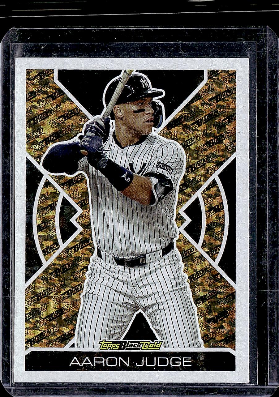 2025 Topps Update #BG-18 Aaron Judge Topps Black Gold