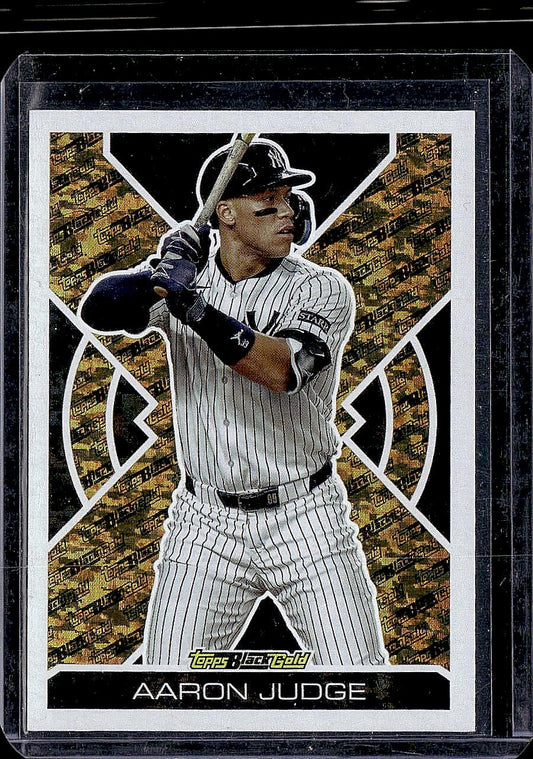 2025 Topps Update #BG-18 Aaron Judge Topps Black Gold