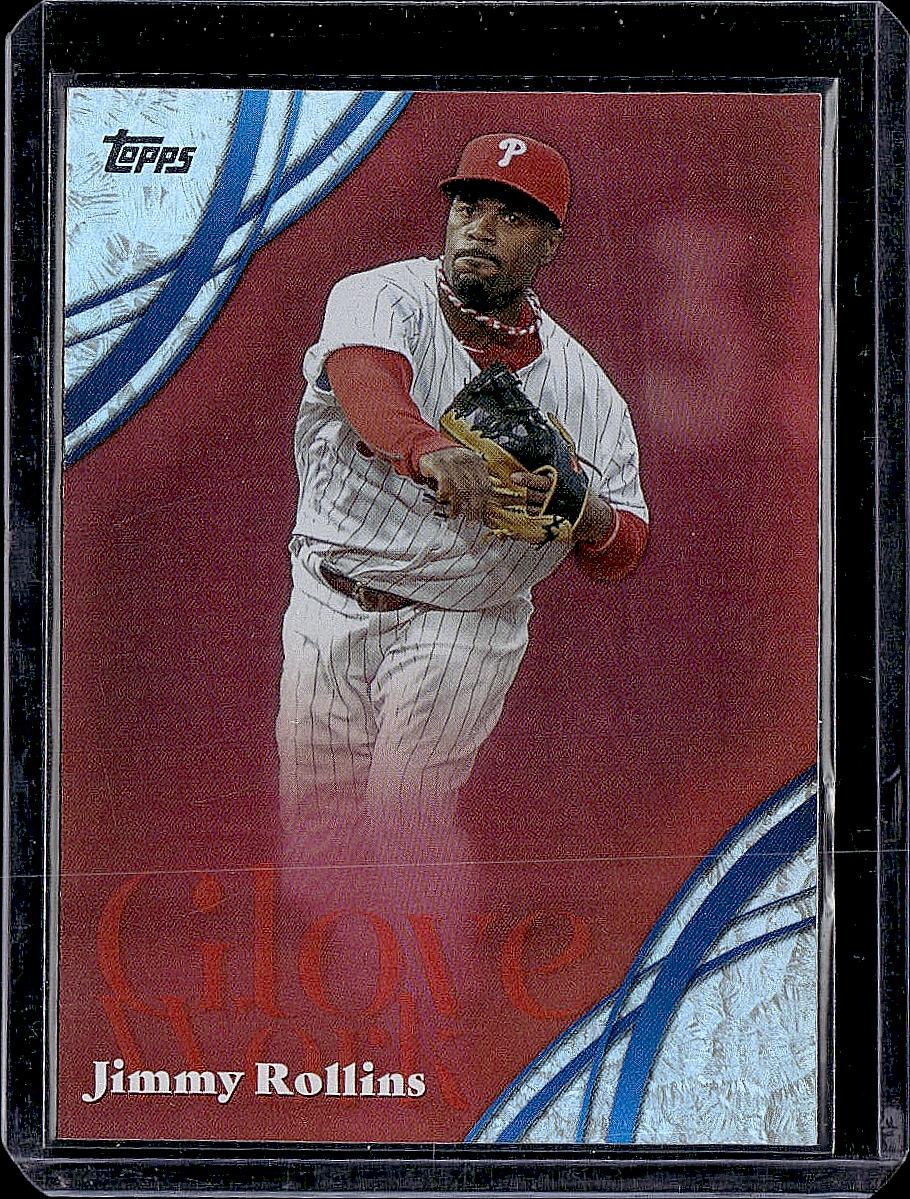 2026 Topps #GW-5 Jimmy Rollins Glove Work