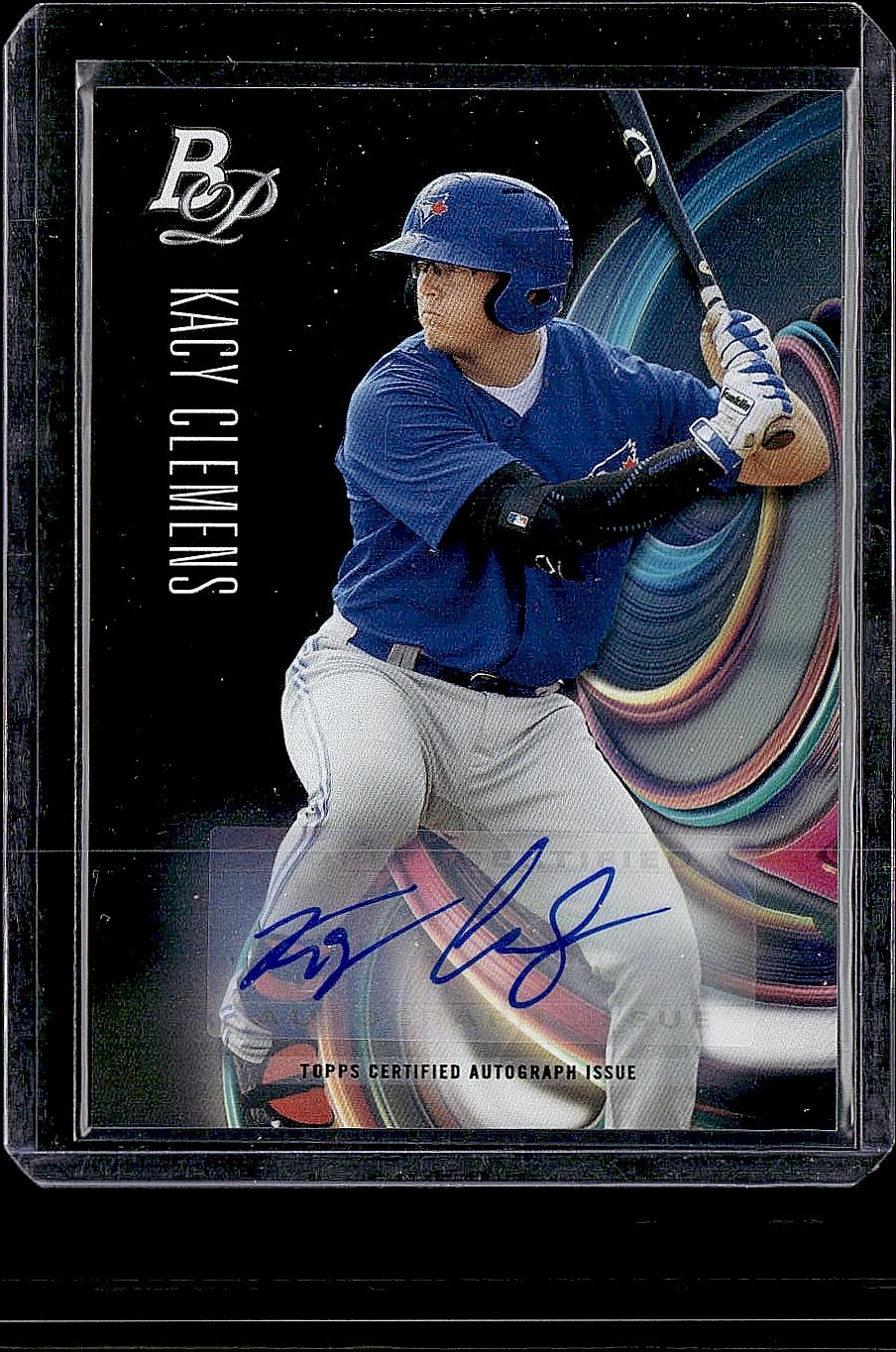 2018 Bowman Platinum #TOP-42 Kacy Clemens Top Prospects Autographs