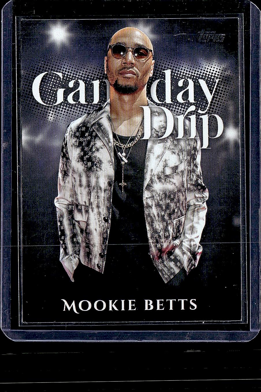 2025 Topps #GD-1 Mookie Betts Gameday Drip