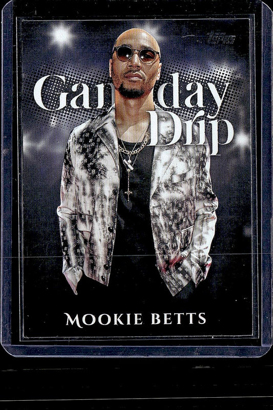 2025 Topps #GD-1 Mookie Betts Gameday Drip