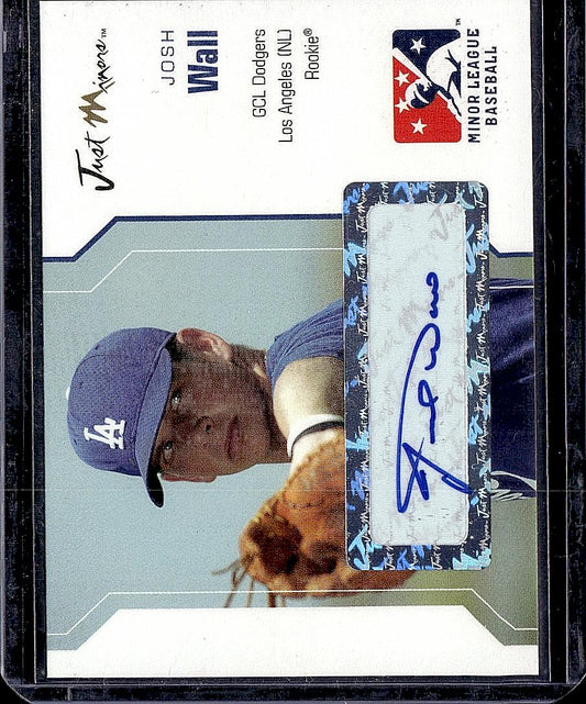 2006 Just Autographs #62 Josh Wall Signatures
