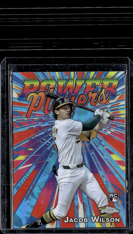 2025 Topps Chrome #PP-22 Jacob Wilson Power Players