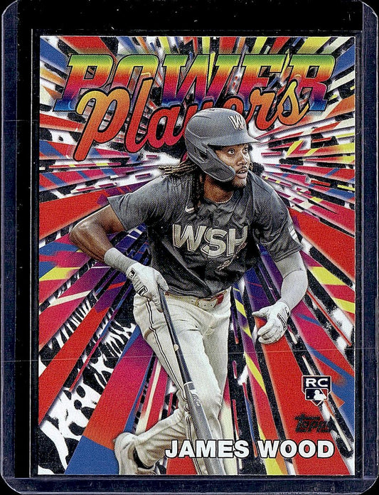 2025 Topps #PP-23 James Wood Power Players