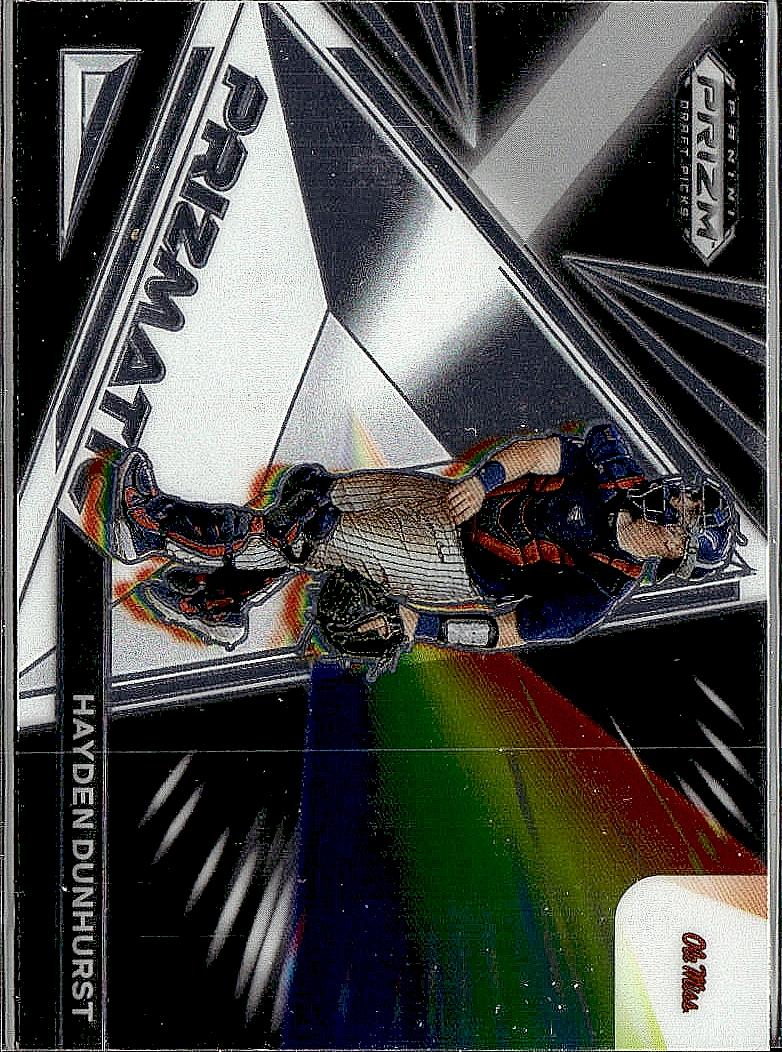 2022 Panini Prizm Draft Picks #PZ-HD Hayden Dunhurst Prizmatic